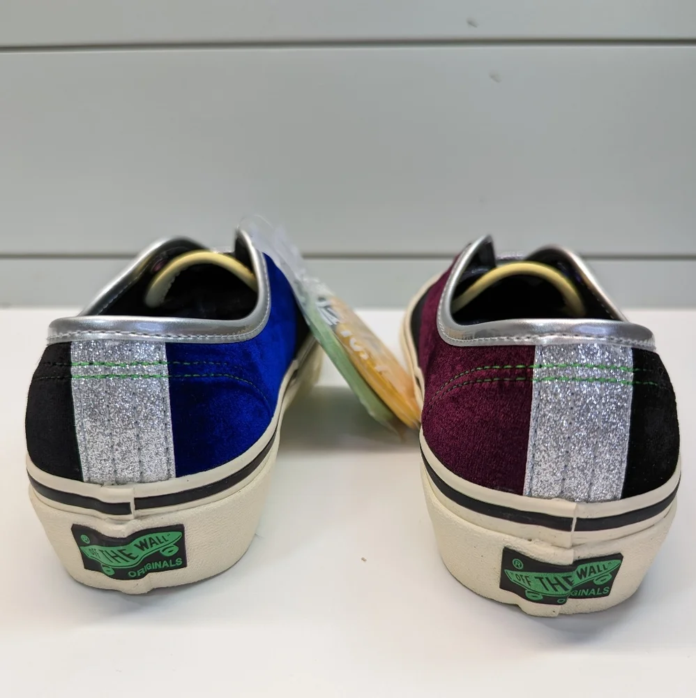 Vans Vault Feature Sinner's Club OG Authentic LX Velour Suede Sneakers Women 6.5